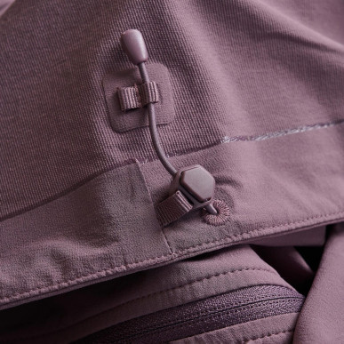 FEM TENACITY NANO JACKET-MOONSCAPE-UK10/S dámská bunda šedofialová