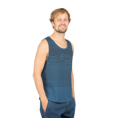 PALAU MOUNTAIN-DARK BLUE-M pánské tílko tmavě modré