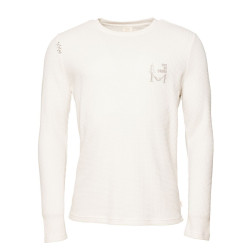 CUENCA-SAND-XL pánské tričko s dlouhým rukávem pískové