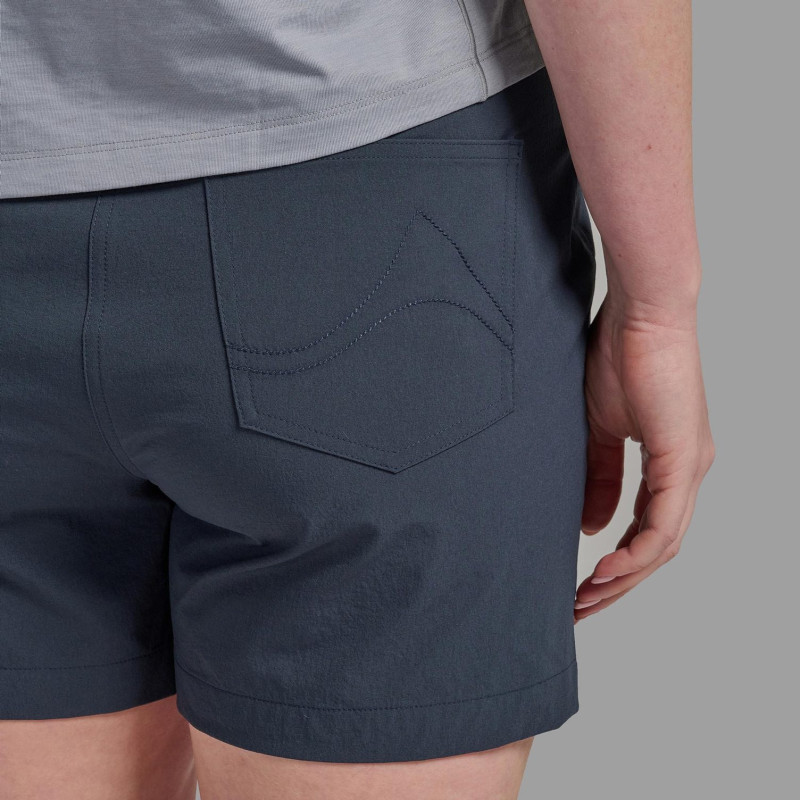 FEM GENOA LITE SHORT-ECLIPSE BLUE-UK8/XS dámské kraťasy modré