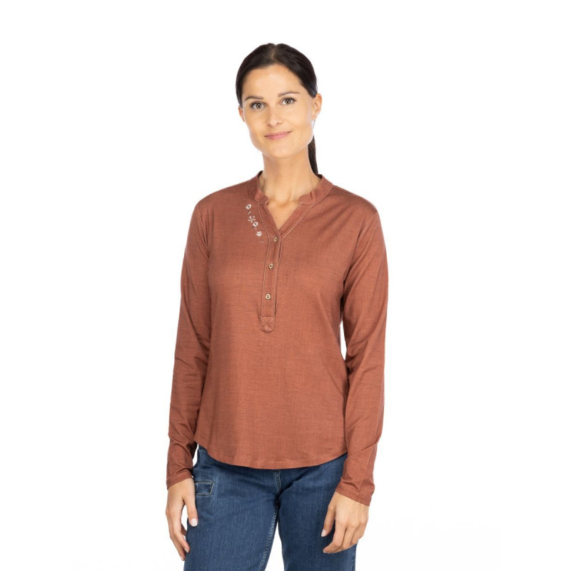 SONNBLICK-BRICK-44 dámská košile cihlová SONNBLICK-BRICK-44 dámská košile cihlová