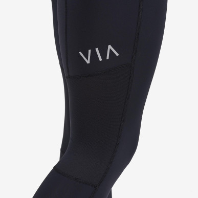 FEM KATLA LONG TRAIL TIGHTS-BLACK-UK8/XS dámské kalhoty černé