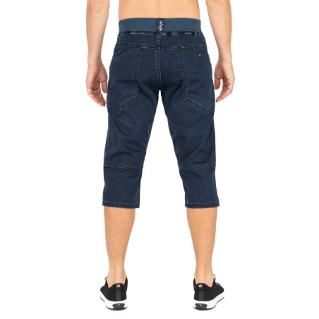 BANFF-DENIM DARK BLUE-XS pánské 3/4 kalhoty tmavě modré denim