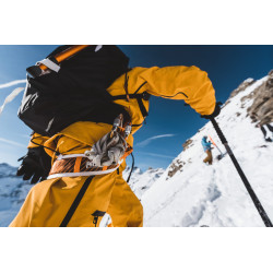 FLY S skialpinistický úvazek oranžový