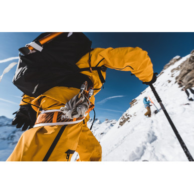 FLY S skialpinistický úvazek oranžový