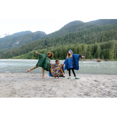 KIDS HONCHO PONCHO Animal Print dětské eraLoftové pončo se zvířátky