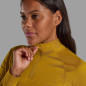 FEM DART XT ZIP NECK-GINKGO GOLD-UK18/XXL dámské triko dlouhý ruk. žluté