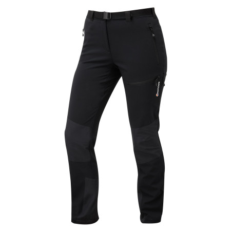 FEM TERRA MISSION PANTS-SHORT LEG-BLACK-UK16/XL dámské kalhoty černé
