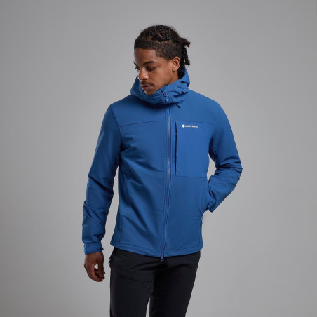 TENACITY XT HOODIE-NEPTUNE BLUE-XL pánská bunda modrá