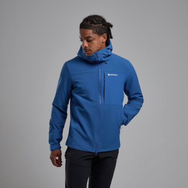 TENACITY XT HOODIE-NEPTUNE BLUE-XL pánská bunda modrá