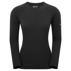 FEM MALLI LONG SLEEVE T SHIRT-BLACK-UK8/XS dámské triko černé