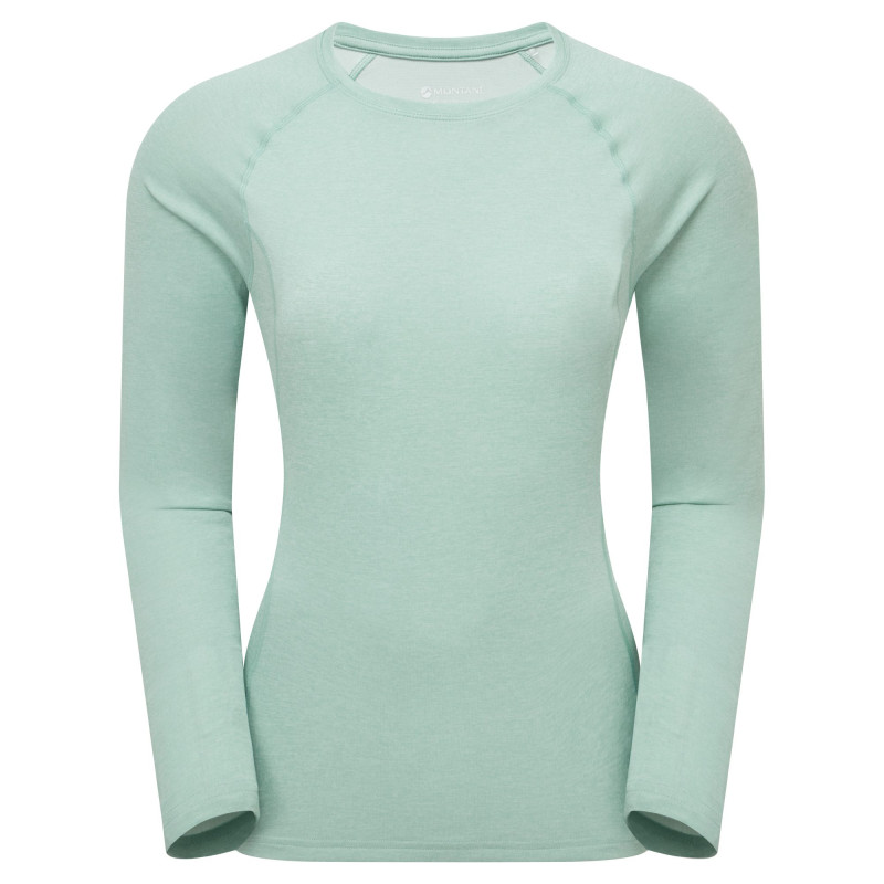 FEM DART LONG SLEEVE T-SHIRT-SEA MIST-UK18/XXL dámské triko dlouhý ruk. mentolové