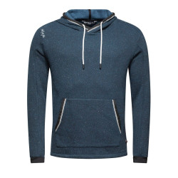 ALICANTE LOGO 2.0-DARK BLUE-XL pánská mikina s kapucí tmavě modrá