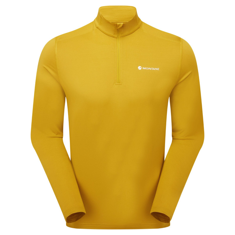 DART XT ZIP NECK-GINKGO GOLD-XXL pánské triko dlouhý ruk. žluté DART XT ZIP NECK-GINKGO GOLD-XXL pánské triko dlouhý ruk. žluté