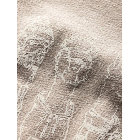 GANDIA ALPACA GANG WINTER-DARK SAND-34 dámské tričko tmavě pískové