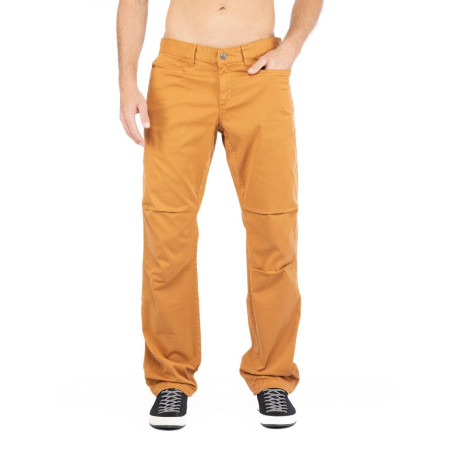 SQUAMISH-DARK CURRY-L pánské kalhoty tmavé kari