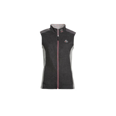 MANDLING-ANTHRAZIT MELANGE-38-dámská-vesta-tmavě šedá