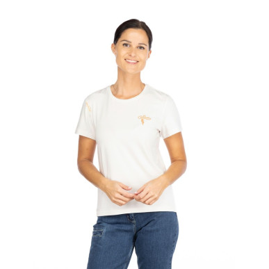 ISEO MOUNTAIN LOGO-WHITE-46 dámské tričko bílé