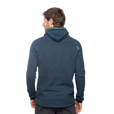 ALICANTE LOGO 2.0-DARK BLUE-XL pánská mikina s kapucí tmavě modrá