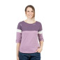 BALANCED-DARK VIOLET-38 dámské tričko s dlouhým rukávem tmavě fialové BALANCED-DARK VIOLET-38 dámské tričko s dlouhým rukávem tmavě fialové