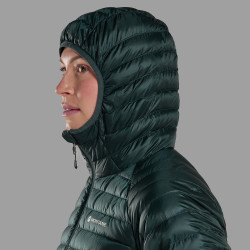 FEM ANTI-FREEZE LITE HOODIE-DEEP FOREST-UK14/L dámská bunda tmavě zelená