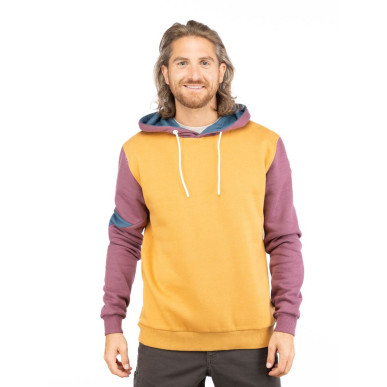 HELSINKI-OCHRE-XXL pánská mikina okrová