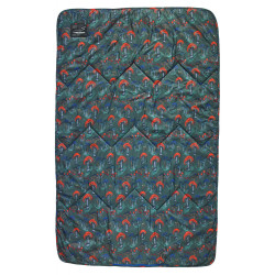 JUNO BLANKET FunGuy Print eraloftová přikrývka s potiskem (houby)