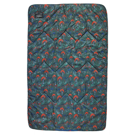 JUNO BLANKET FunGuy Print eraloftová přikrývka s potiskem (houby)