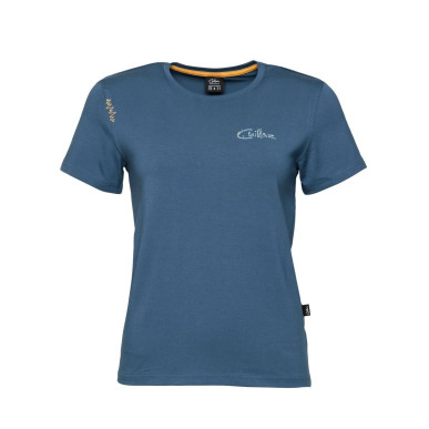 ISEO FLORAL LOGO-DARK BLUE-34 dámské tričko tmavě modré