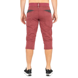 BANFF-DARK RED-XXS pánské 3/4 kalhoty tmavě červené