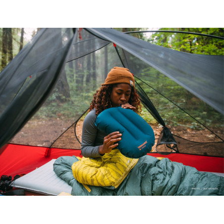 AIR HEAD LITE PILLOW Regular Deep Pacifik nafukovací polštářek šedý