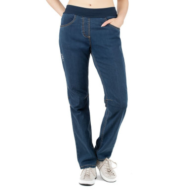 DAONE-DENIM DARK BLUE-44 dámské kalhoty tmavě modré denim