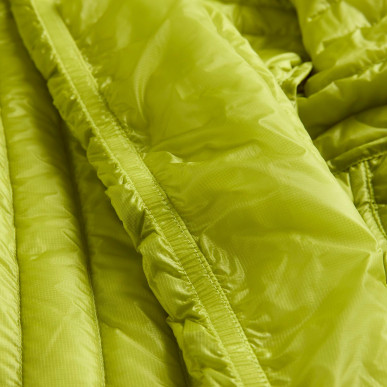 ALPINE 850 NANO HOODIE-CITRUS SPRING-S pánská bunda žlutozelená