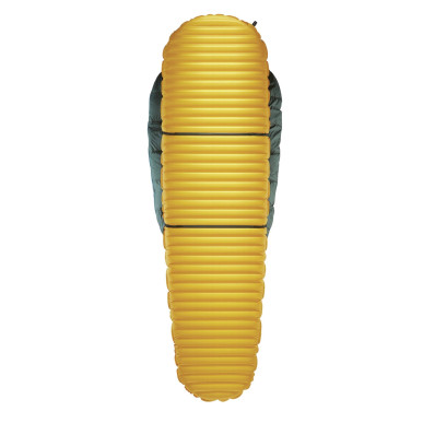 HYPERION 32F/0C Regular Black Forest péřový spacák zelený