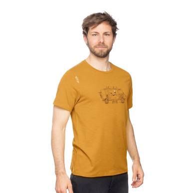 VAN LIFE-CURRY-M pánské tričko kari