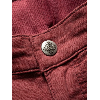 BANFF-DARK RED-XXL pánské 3/4 kalhoty tmavě červené