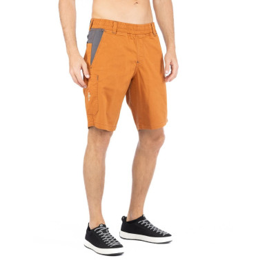 NEO-ORANGE BROWN-L pánské kraťasy oranžovohnědé