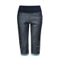 FUJI 3.0-DENIM DARK BLUE-44 dámské 3/4 kalhoty tmavě modré denim
