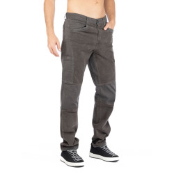 ROFAN 2.0 ( CORD MIX )-BLACK-XL pánské kalhoty černé