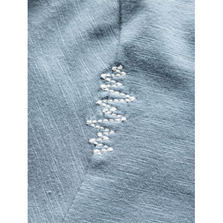 HOMO MONS SPORTIVUS-GREYBLUE-XL pánské tričko šedomodré