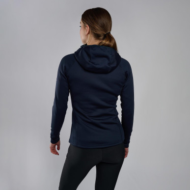 FEM FURY HOODIE-ECLIPSE BLUE-UK8/XS dámská mikina modrá