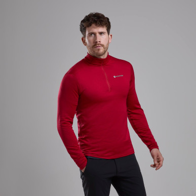 PROTIUM LITE PULL-ON-ACER RED-XXL pánská mikina tmavě červená