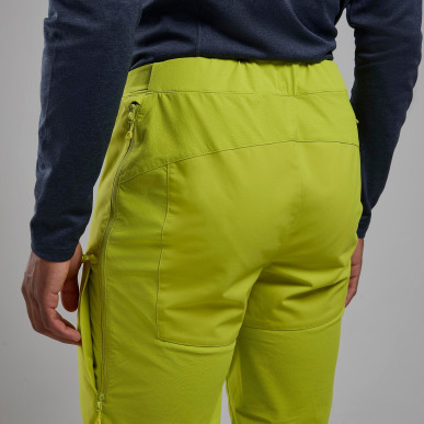 NORDES PANTS-CITRUS SPRING-32/M pánské kalhoty žlutozelené