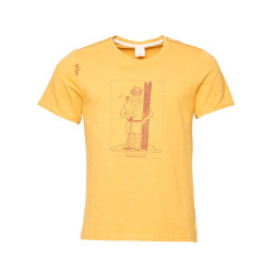 HOMO MONS SPORTIVUS-OCHRE-L pánské tričko okrové