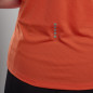 FEM DART NANO ZIP T-SHIRT-TIGERLILY-UK14/L dámské triko oranžové FEM DART NANO ZIP T-SHIRT-TIGERLILY-UK14/L dámské triko oranžové