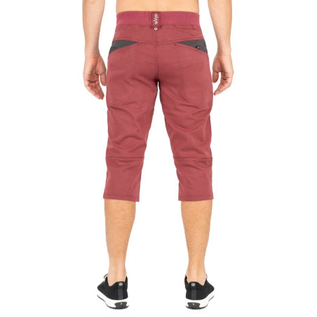 BANFF-DARK RED-M pánské 3/4 kalhoty tmavě červené