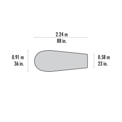 PRO BIVY bivakovací vak oranžový