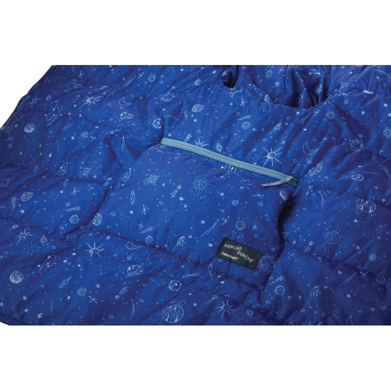 KIDS HONCHO PONCHO Space Print dětské eraLoftové pončo modré vesmír KIDS HONCHO PONCHO Space Print dětské eraLoftové pončo modré vesmír