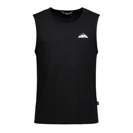 CALANQUES TRE FRATELLI-BLACK-L pánské tílko černé