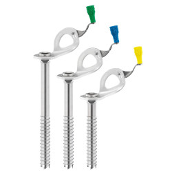 LASER SPEED 13 cm ledovcová skoba s plaketou